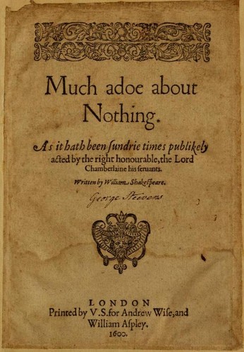 Cover of Much Ado About Nothing